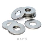 FORM C WASHERS FLAT WIDER ZINC PLATED METRIC M5 M6 M8 M10 M12 M14 M16 M20 M24