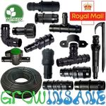 Antelco 19mm ID Pipe And Fittings Barbed Garden Watering Irrigation Connector