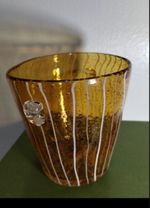 MURANO GLASS SMALL ICE BUCKET 5.5"