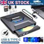 7in1 External USB 3.0 DVD CD RW Writer Drive Burner Reader Player For Laptop PC