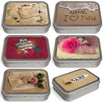 Personalised Tobacco Tin Love 2oz Baccy Pill Storage Cigarette Birthday Gift