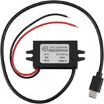 Waterproof 12V To 5V Converter USB Type C Output, DC Step Down Power... 