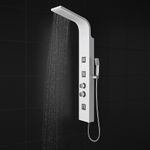 Thermostatic Shower Tower Mixer Panel Column - Complete System Unit & Body Jets