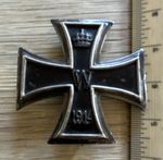 German Iron Cross 1st Class WWI Militaria, 1914-1918