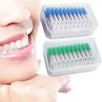 200x Interdental Sticks Dental Floss Teeth Tooth Toothpick Oral Care Clean Brush