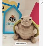 Jellycat Timmy Turtle Stuffed Animal Reptile Animal Plush Toy Doll Tags Dust Bag
