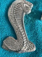 999 Fine Silver Cobra Handcrafted Silver Art Collectible Piece