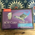 Adaptec 2904CD PCI SCSI Card Sealed In Box Desktop PC CD Recordable Drives 1998