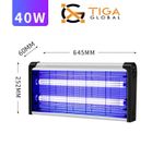 40W Bug Zapper Electric Insect Fly Killer Mosquito Pest Trap UV LED Indoor Lamp