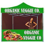 Heavy Duty Gazebo Market Stall Commercial Grade Trade Tent + Sign & Design
