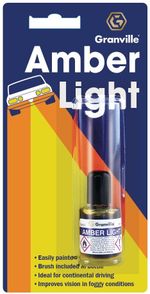 Granville Amber Light 9ml Yellow Headlight Fog Lamp Paint Lacquer Euro Car Lens