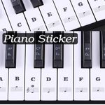 88/61/54/49 Key removable Laminated stickers For Music Keyboard Piano