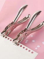 1pc Hole Punch Metal Hand Held One Single Hole Paper Puncher | Ebay