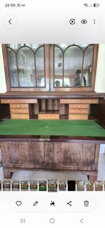 George III, Mahogany Secretaire - Circa 1790.