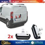 2x Rear Number Plate Light Lamp For Peugeot Bipper Citroen Nemo 6340H0 6340G5
