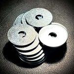 Imperial Penny Repair Washers BZP Zinc DIN9021 1/4" 5/16" 3/8" 7/16"