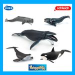 Papo / Schleich OCEAN SEA LIFE Toy Animals - WHALES - Choice of 15 with Tags