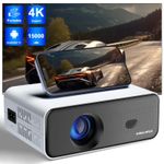5G 4K Projector Smart HD LED WiFi Bluetooth HDMI USB Mini Office Home Theater