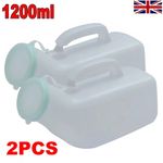 1200ml Portable Urinal with Lid for Men | Car Travel Camping Outdoor Toilet