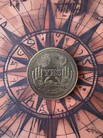 Yes No Coin - Occult Gothic Lucky Coin Birthday Gift  - Free Postage