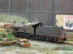 OO gauge locomotive. Weathered Midlands Compound Class. Ref E9A