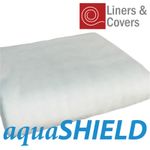 200gsm White Pond Liner Underlay | aquaSHIELD geotextile | Rot Free Protection