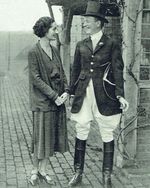 Fernie Hunt Meet Foxton Georgina Wernher Charles Edmonstone 1930 Photo Article