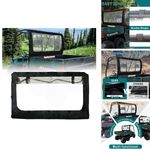 QYMOTO Polaris Ranger 500/570 Full Size Rear Window Dust-Proof Windshield