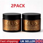 2PACK Zeus Men Body Butter Cologne, Pheromone Infused Moisturizing Body Cream