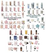 Starbucks Japan Sakura 2026 Reserve Roastery Tumbler Bottle Glass Mug Bearista