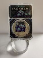 2026 Cyber Panda 30g  .999 Silver Coin Limited Mintage 99 No. 15/99 in Capsule