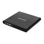 Verbatim 98938 External Slimline USB 2.0 Mobile CD/DVD Writer - Incl Nero Burn