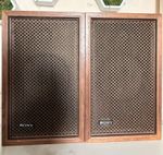 Sony SS-510 Vintage Speakers Pair Made in Japan (Tested & Working)