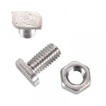 Cropped Head Bolts and Nuts For Greenhouse Aluminium Maintenance Parts & Repairs