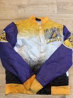 Los Angeles Lakers Purple/Gold Button-Up Jacket Basketball 2000s