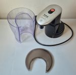 Tefal Quickcup 1.1L Countertop Hot Water Dispenser, Claris Filter, Black/Silver