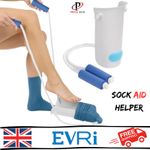 Sock Aid Sock Helper Puller Easy On Off Pulling Assists for Elderly Pregnant UK*