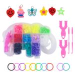 Loom Band Set 600PCS 18cm x 23cm Multicolour X 1