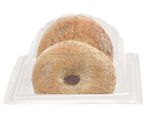 # Plastic Hinged Bagel/Doughnut Pack - Small - Recycled / Recyclable