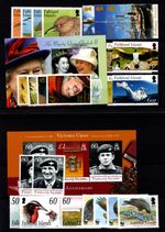 FALKLAND ISLANDS  2006   COMMEMORATIVES  COMPLETE YEAR SET  7 SETS + 2  M/S  MNH