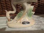 Jema Holland Pink Flamingo 170 Pearlescent Lustre With Sticker Figurine Retro