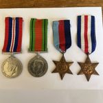 WW2 Medals  1939-45 Defence, Star 