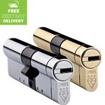 Avocet ABS High Security Euro Cylinder - Anti Snap Lock - TS007 3 Star