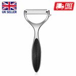 Heavy Duty Chrome Alloy Kitchen Potato Peeler Fruit Vegetable Rapid Slicer UK