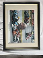 Signed and numbered,"The People's Champion-William Joseph Dunlop by Keith Martin