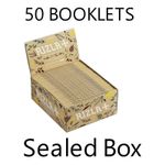 Rizla Natura Organic Hemp King Size Slim Rolling Paper 50 Booklets -Sealed Box