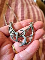 RARE Alton Towers 13 / Thirteen The Ride Souvenir Necklace