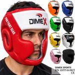 Dimex Boxing Head Guard Martial Arts MMA Kick Training Face Guard One Size