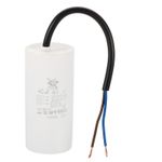 CBB60 40uf Running Capacitor AC 450V 2 Wires 50/60Hz Cylinder 96x44mm
