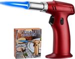 BAKING BLOW TORCH REFILLABLE BUTANE GAS LIGHTER COOKING FLAME WELDING SOLDERING